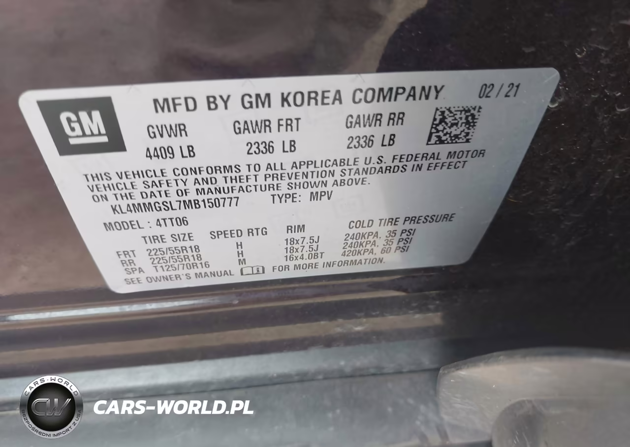2021 Buick Encore Gx Awd Essence VIN:KL4MMGSL7MB150777 - 9
