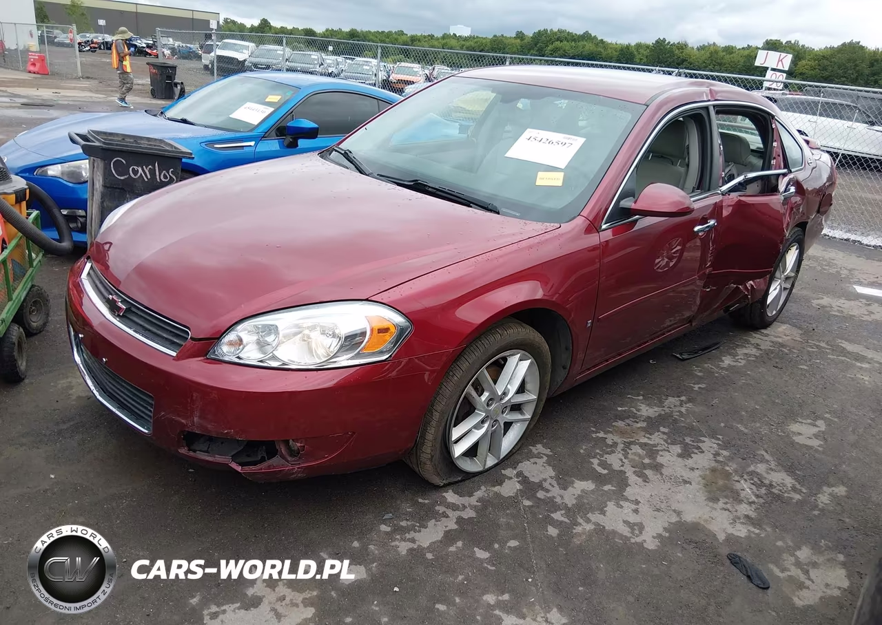 2008 Chevrolet Impala Ltz VIN:2G1WU583681202411 - 2