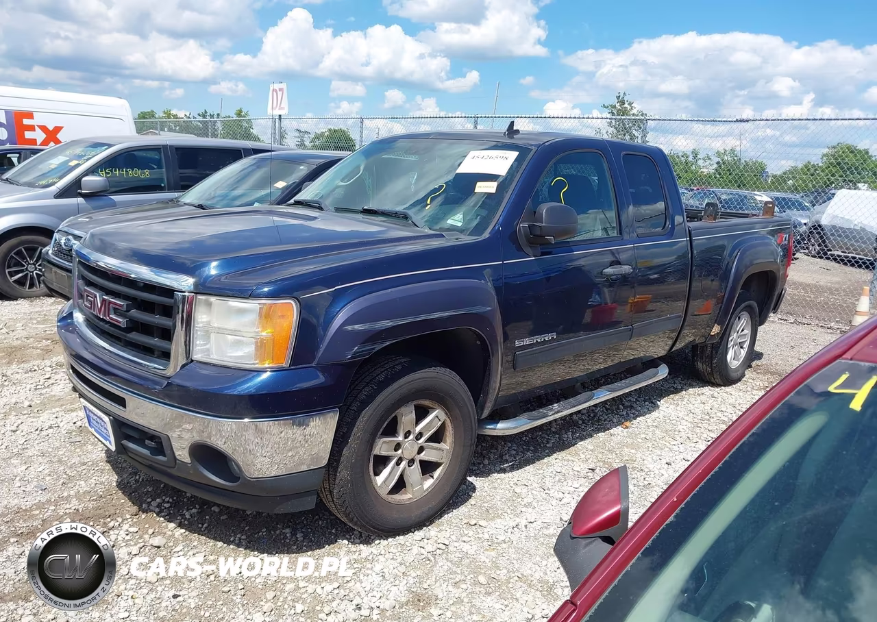2010 GMC Sierra 1500 Sle VIN:1GTSKVE32AZ237833 - 2