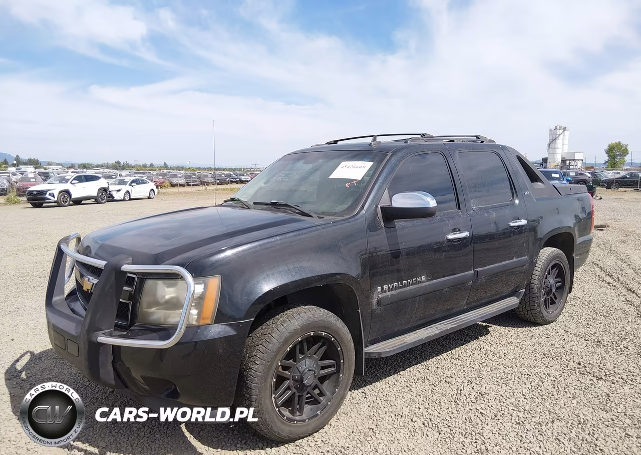 2008 Chevrolet Avalanche 1500 Ltz VIN:3GNFK12308G186204 - 2