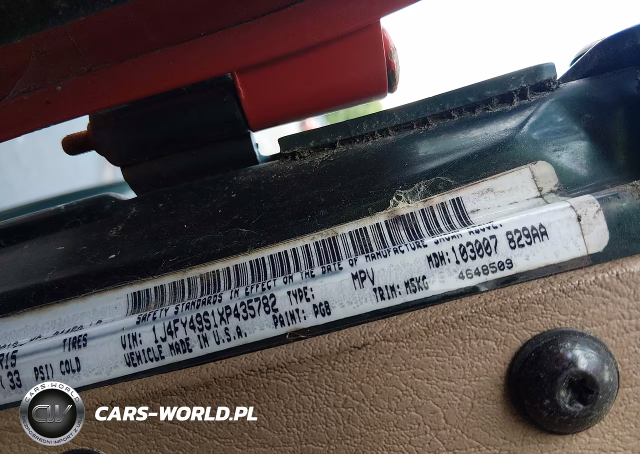 1999 Jeep Wrangler Sahara VIN:1J4FY49S1XP435782 - 9
