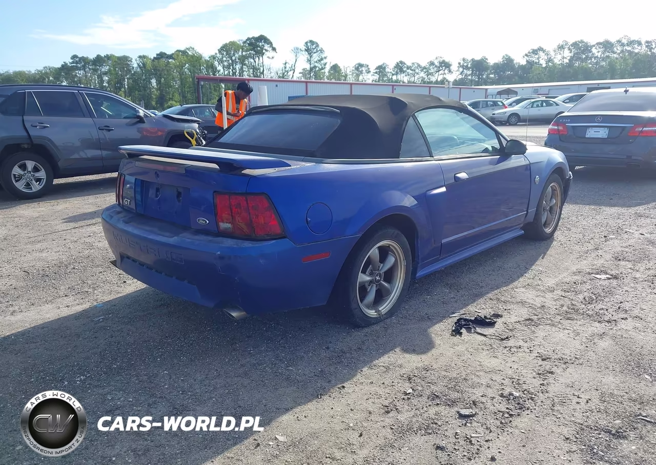 2004 Ford Mustang Gt VIN:1FAFP45X24F124976 - 4