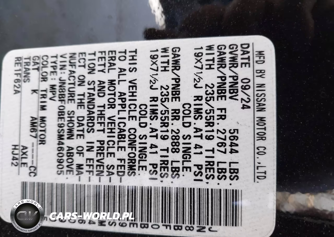 2025 Nissan Aryia VIN:JN8BF0BE9SM460905 - 9