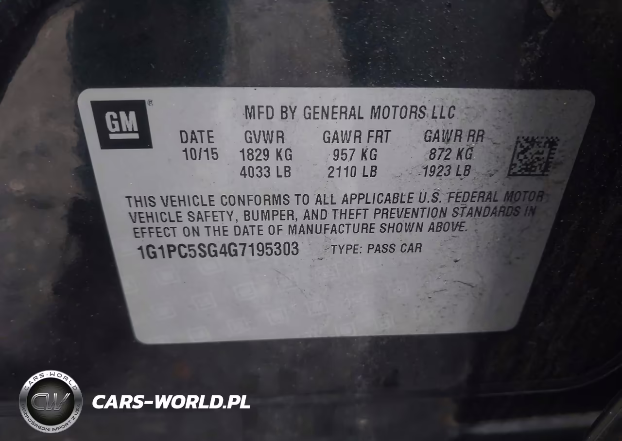 2016 Chevrolet Cruze Limited Ls Auto VIN:1G1PC5SG4G7195303 - 9