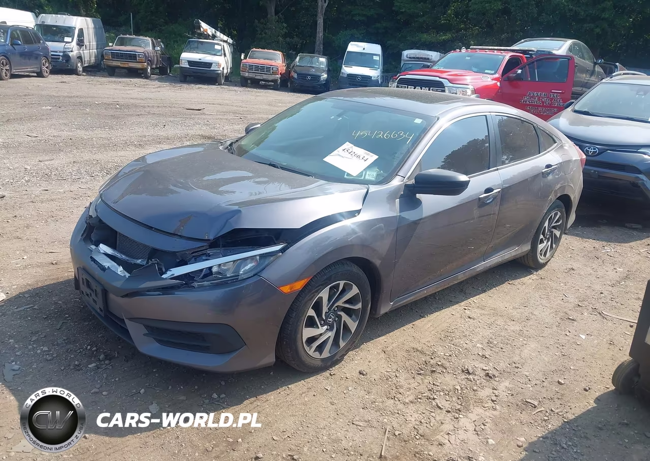 2017 Honda Civic Ex VIN:2HGFC2F73HH559519 - 2