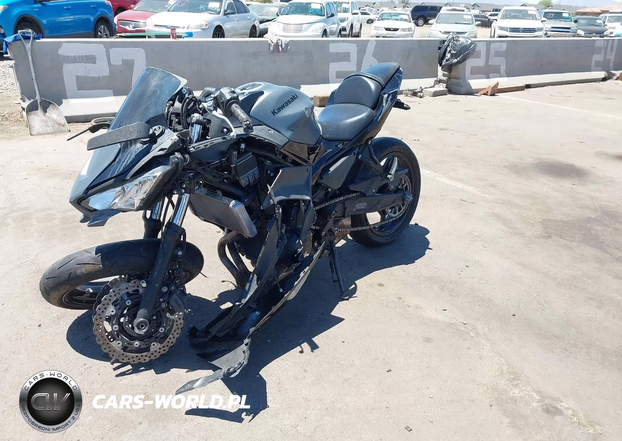 2024 Kawasaki Ex650 P VIN:ML5EXEP18RDAC3215 - 2