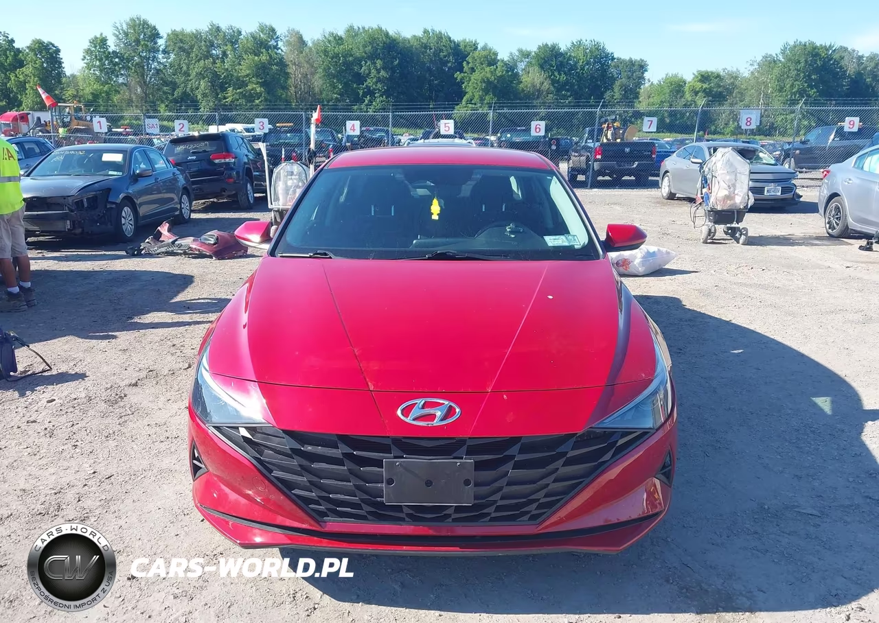 2023 Hyundai Elantra Sel VIN:KMHLM4AG6PU375510 - 12
