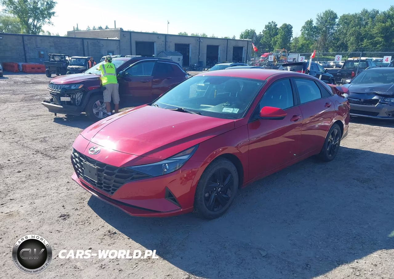2023 Hyundai Elantra Sel VIN:KMHLM4AG6PU375510 - 2