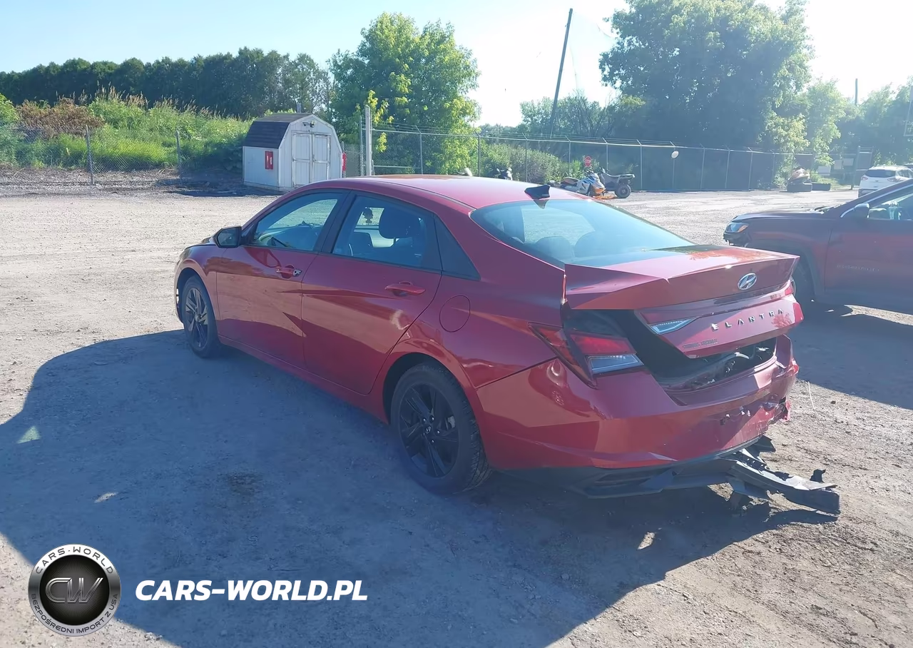 2023 Hyundai Elantra Sel VIN:KMHLM4AG6PU375510 - 3