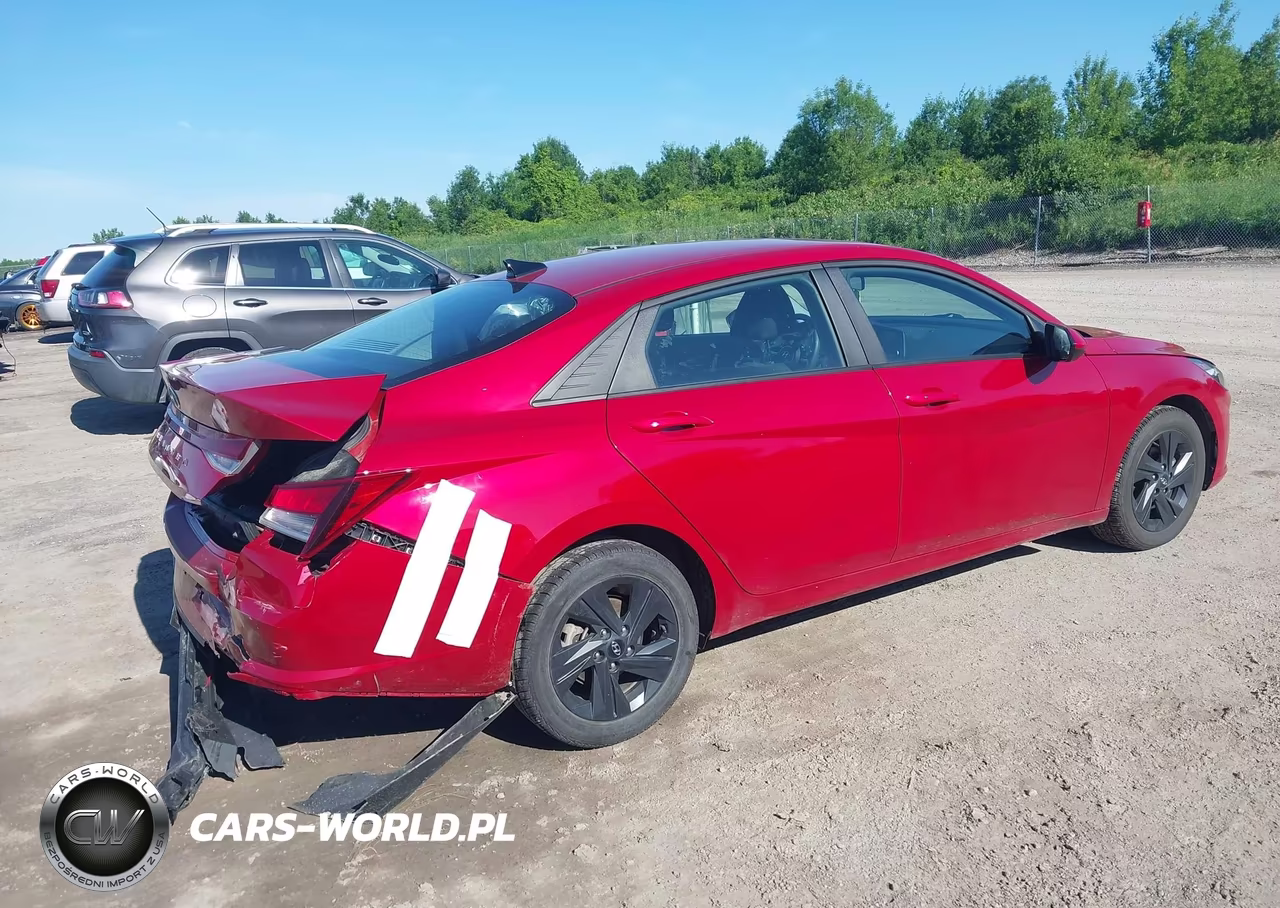 2023 Hyundai Elantra Sel VIN:KMHLM4AG6PU375510 - 4