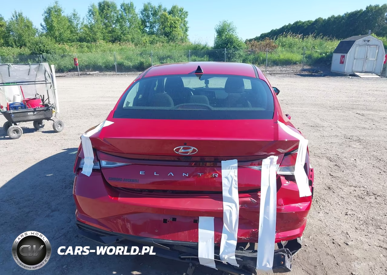 2023 Hyundai Elantra Sel VIN:KMHLM4AG6PU375510 - 6