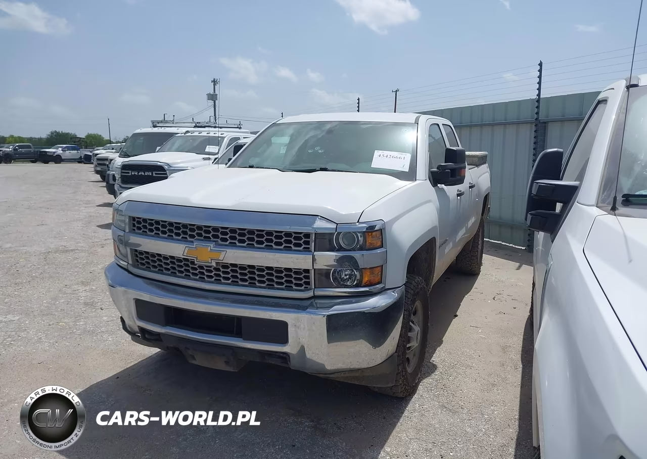 2019 Chevrolet Silverado 2500Hd Wt VIN:2GC2KREG2K1193580 - 2