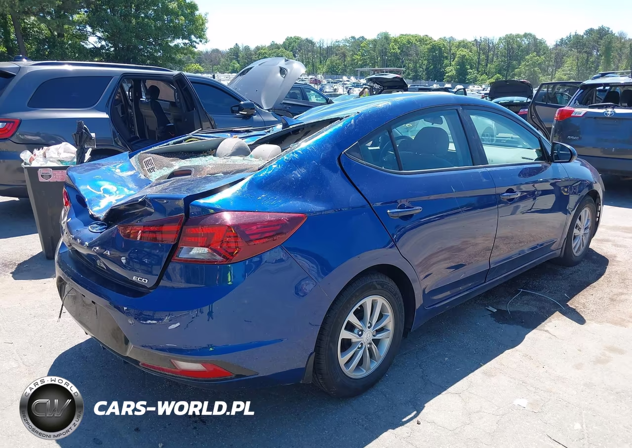 2020 Hyundai Elantra Eco VIN:5NPD94LA0LH601953 - 4