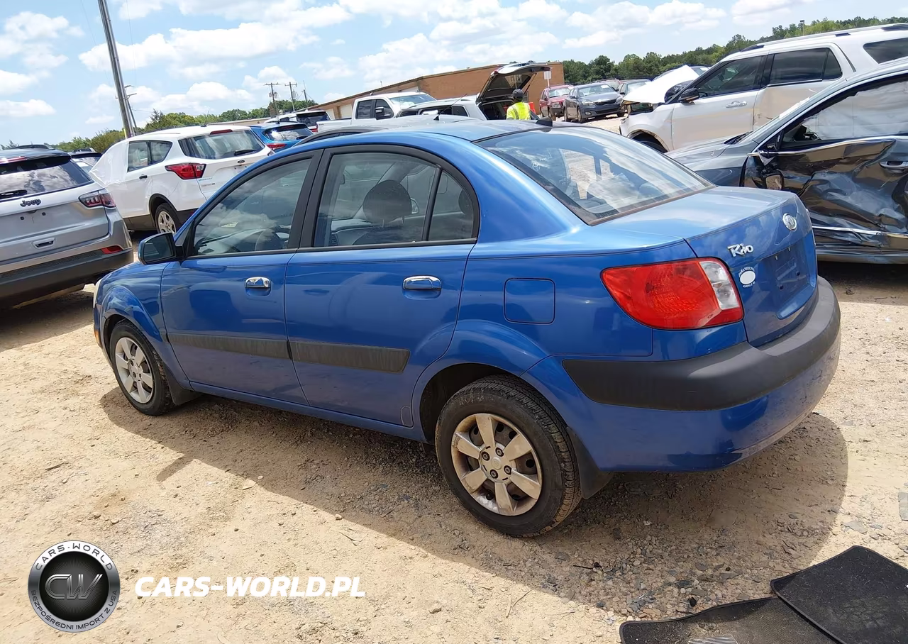 2007 Kia Rio Lx VIN:KNADE123376212721 - 3
