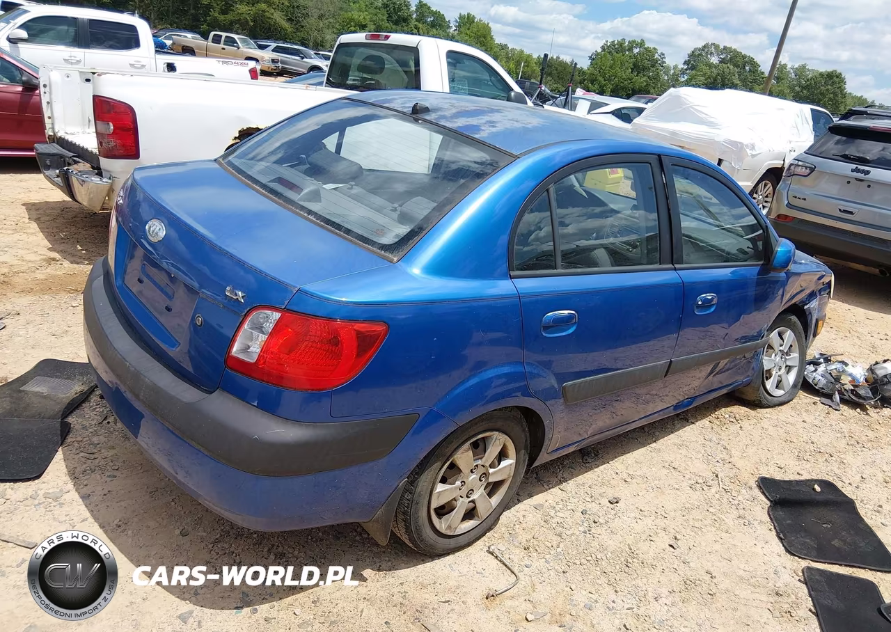 2007 Kia Rio Lx VIN:KNADE123376212721 - 4