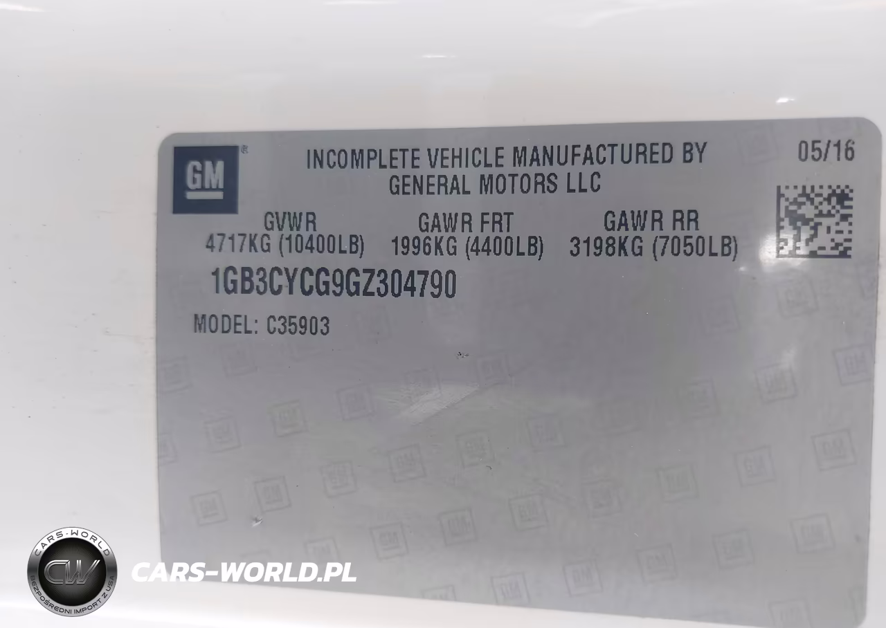 2016 Chevrolet Silverado 3500Hd Wt VIN:1GB3CYCG9GZ304790 - 8