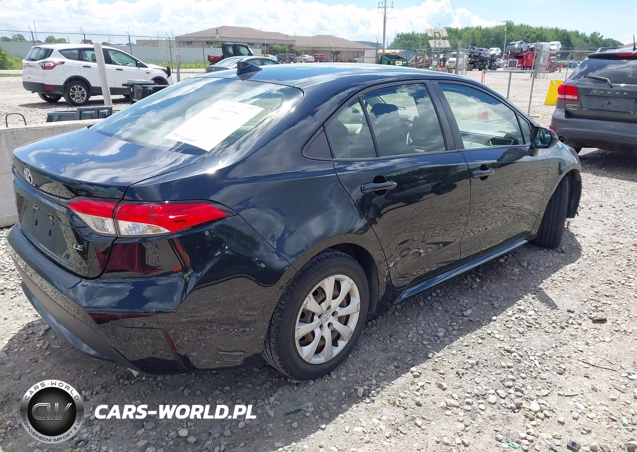 2020 Toyota Corolla Le VIN:JTDEPRAE8LJ026439 - 4