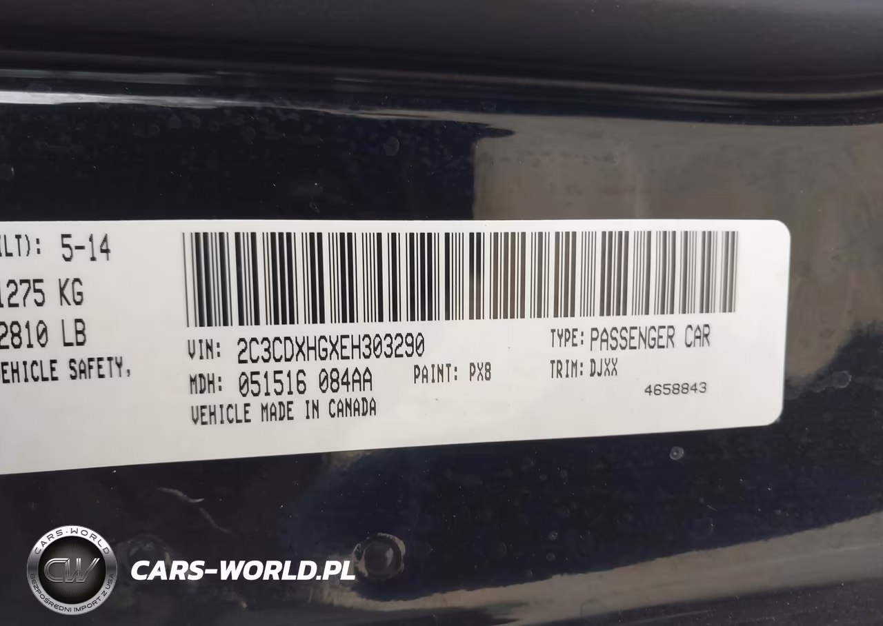 2014 Dodge Charger Sxt 100Th Anniversary VIN:2C3CDXHGXEH303290 - 9