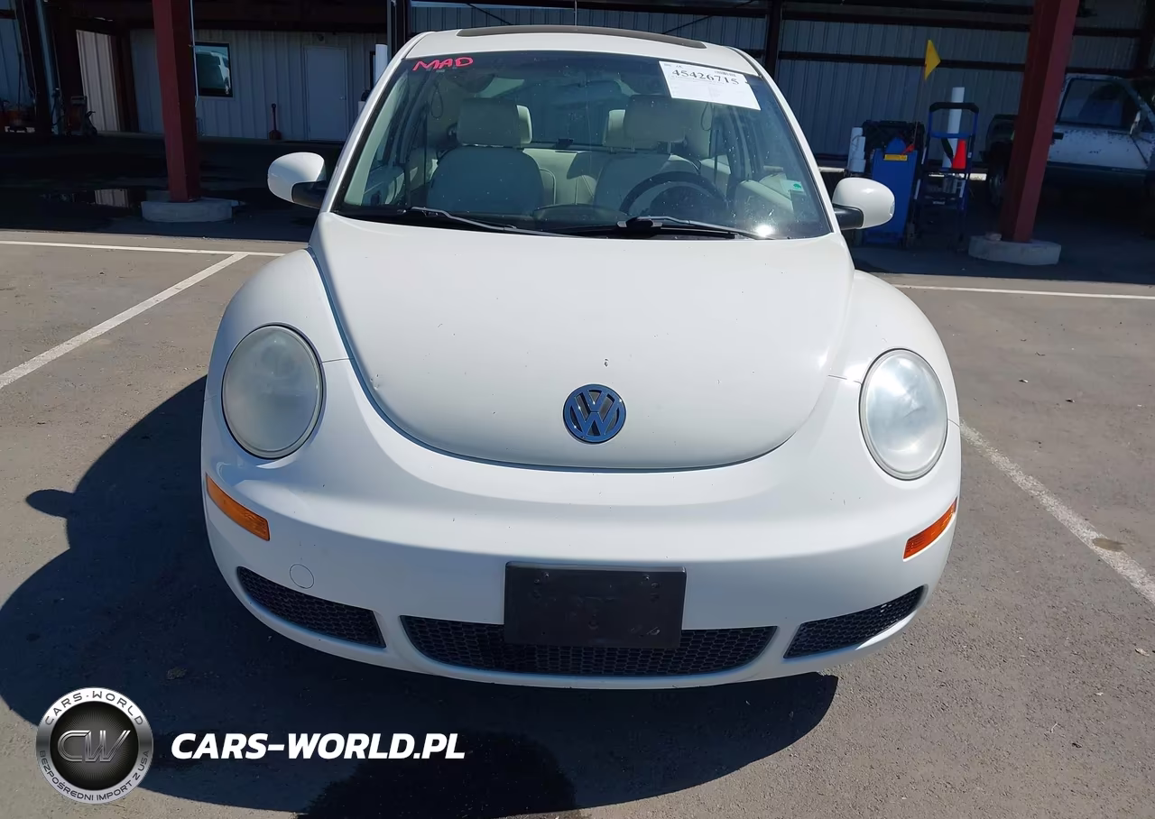 2008 Volkswagen New Beetle Triple White VIN:3VWFW31C78M511083 - 6