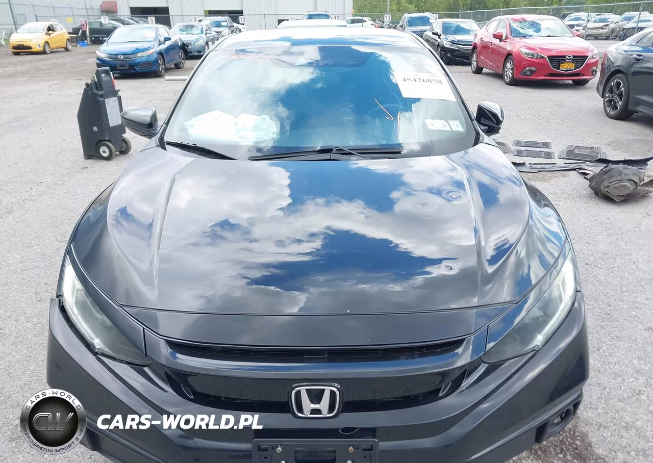 2019 Honda Civic Sport VIN:2HGFC2F82KH559348 - 12