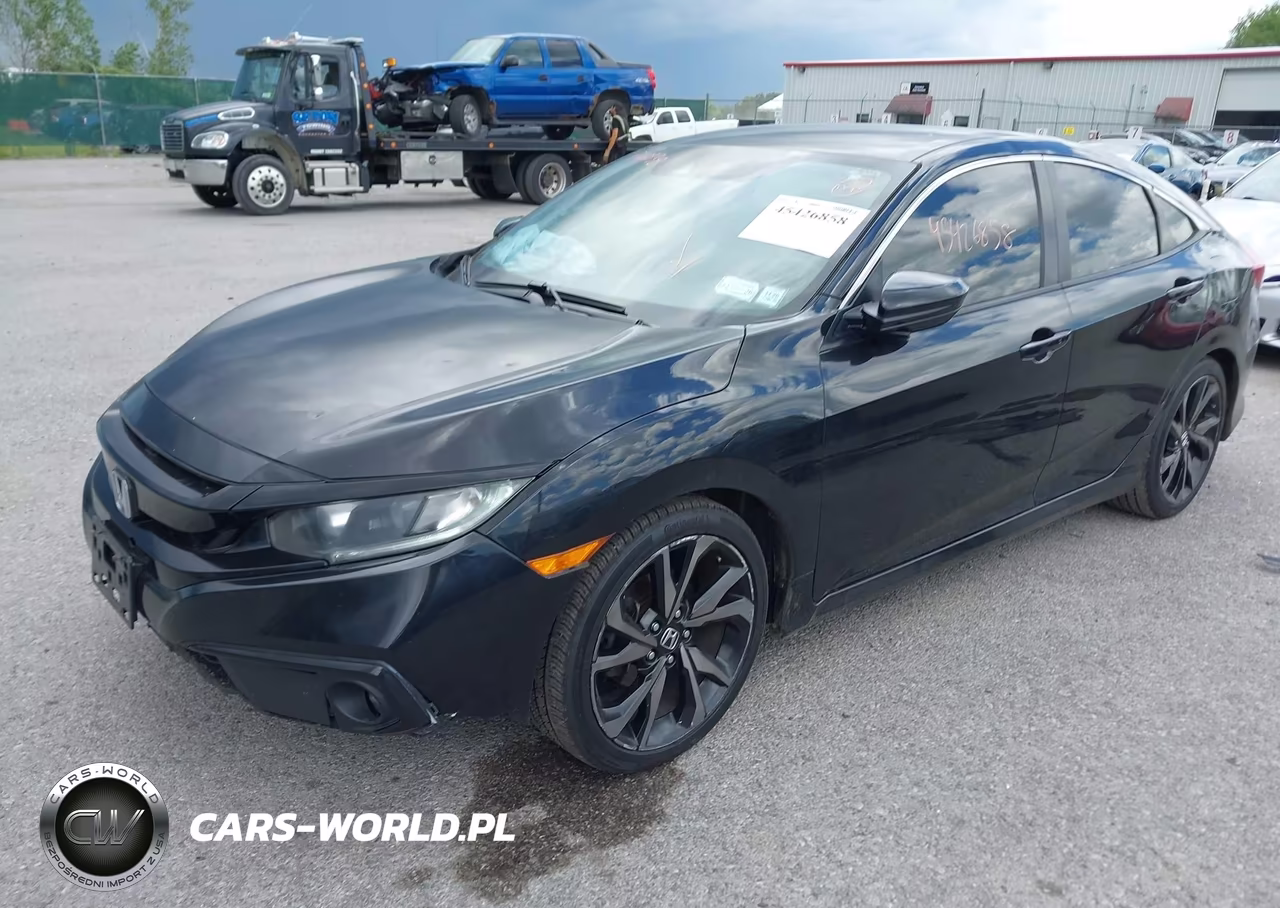 2019 Honda Civic Sport VIN:2HGFC2F82KH559348 - 2