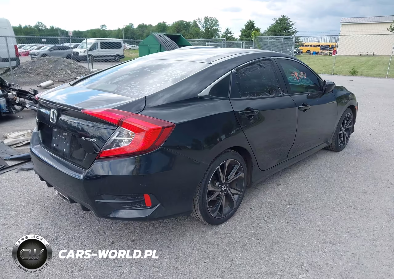 2019 Honda Civic Sport VIN:2HGFC2F82KH559348 - 4