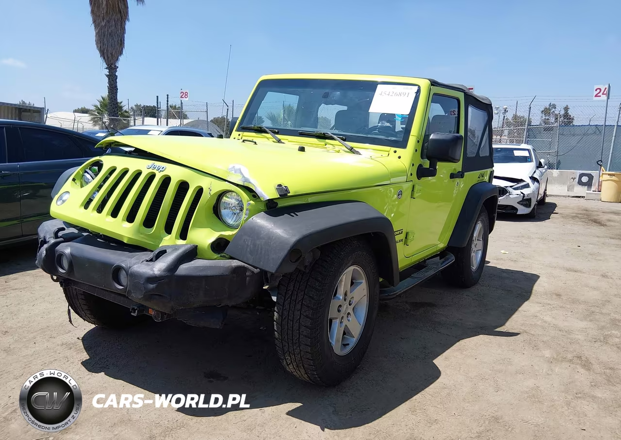 2016 Jeep Wrangler Sport VIN:1C4AJWAG8GL310955 - 2