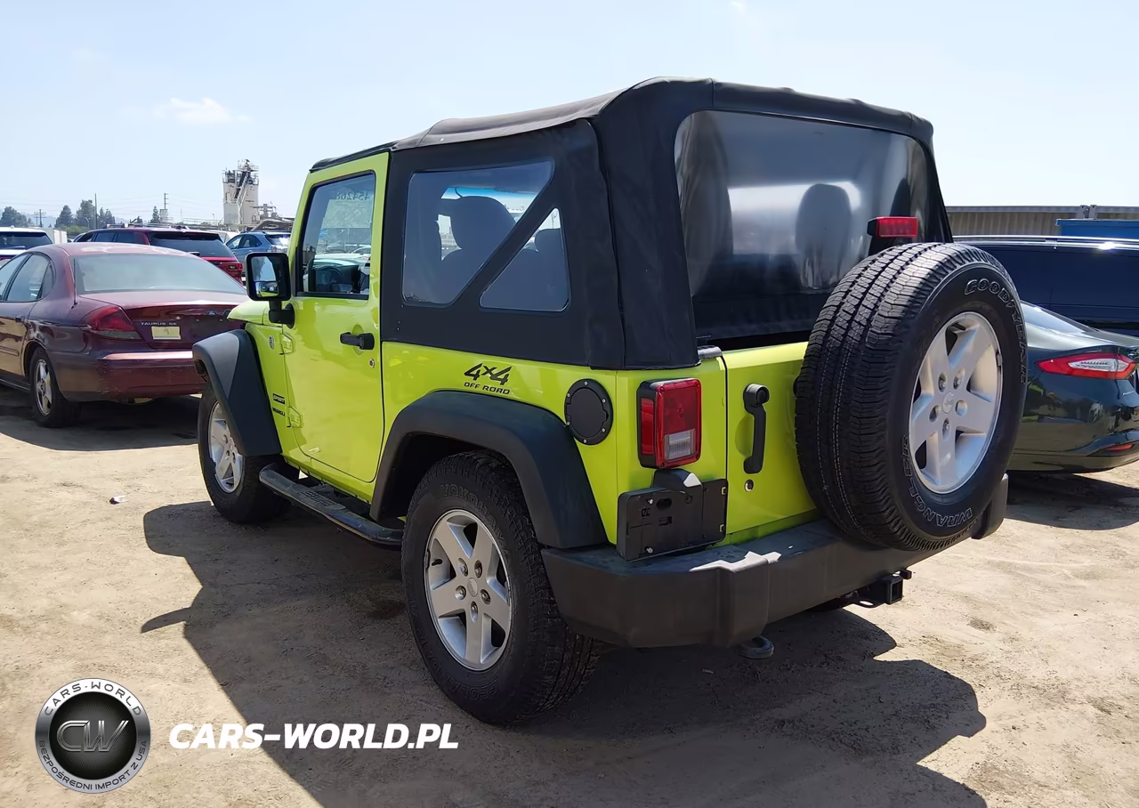 2016 Jeep Wrangler Sport VIN:1C4AJWAG8GL310955 - 3