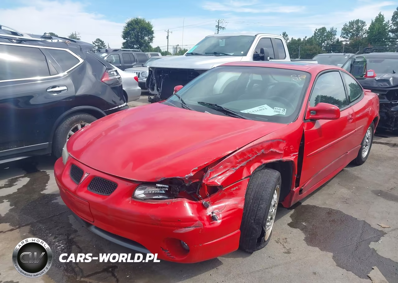 1998 Pontiac Grand Prix Gt VIN:1G2WP12K5WF208718 - 2