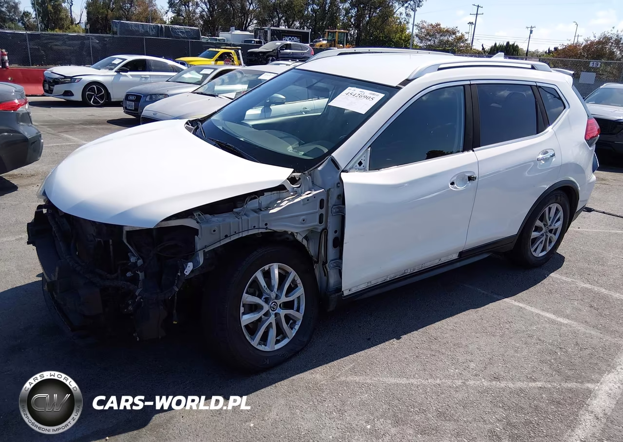 2017 Nissan Rogue Sv VIN:JN8AT2MT6HW138408 - 2