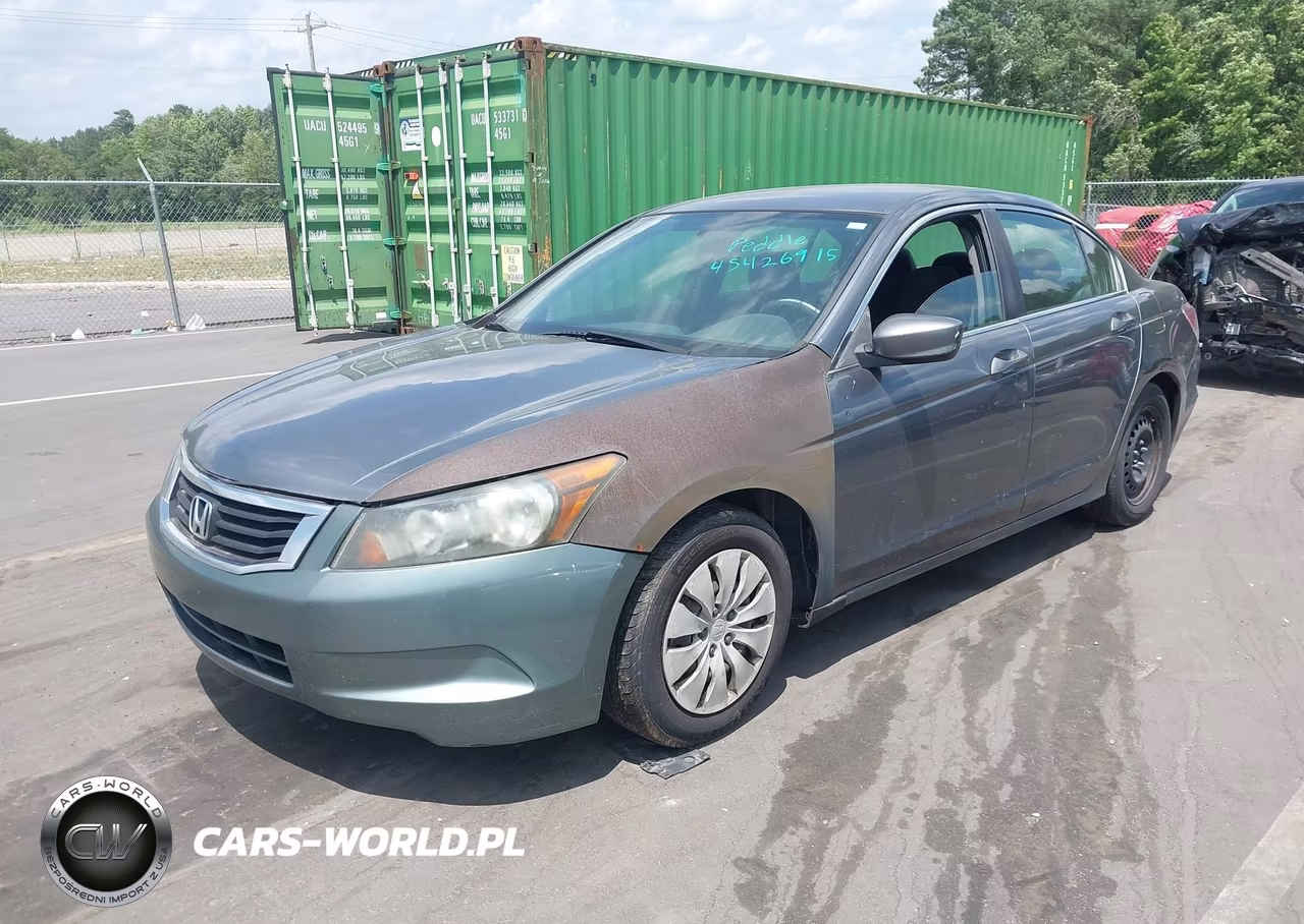 2010 Honda Accord 2.4 Lx VIN:1HGCP2F38AA064340 - 2