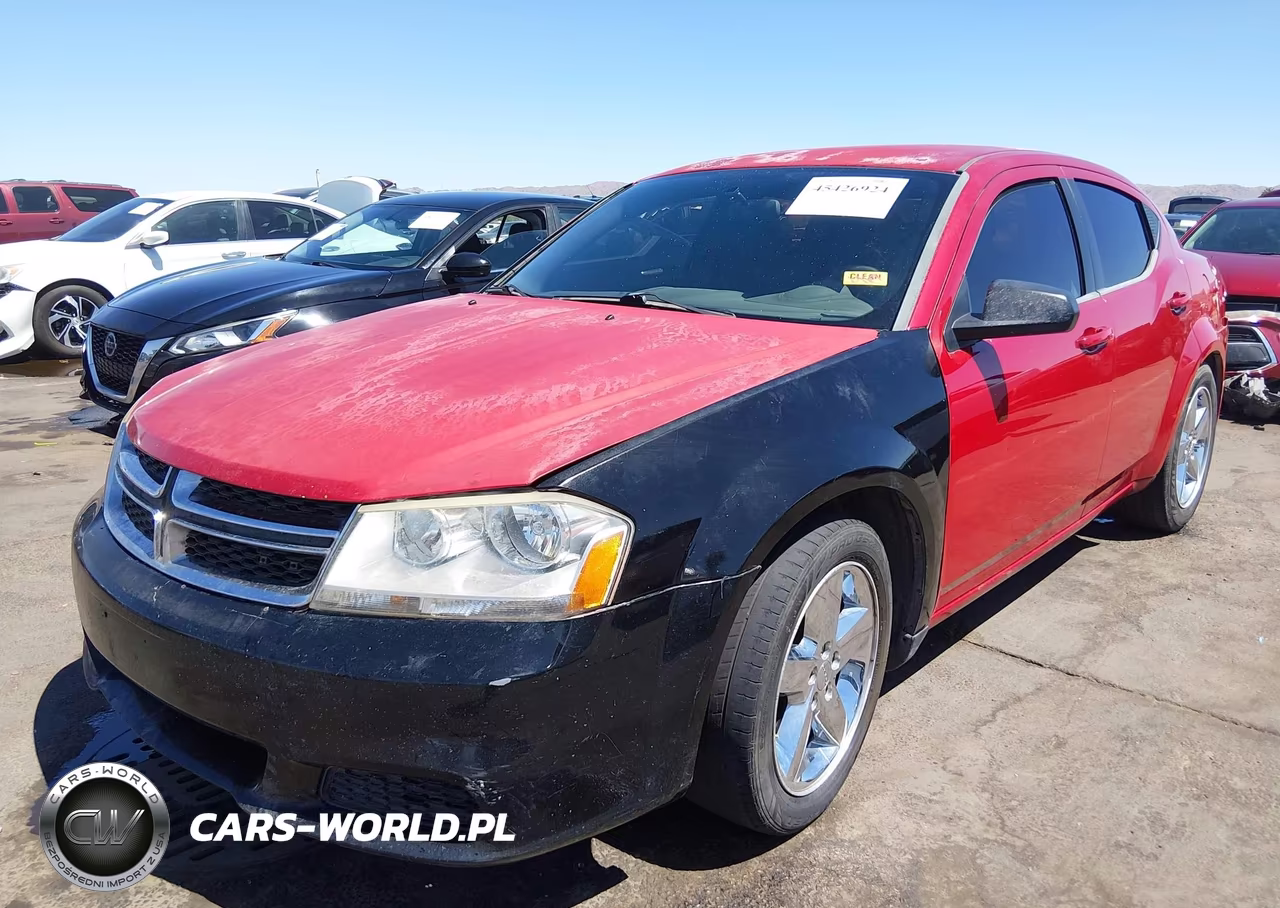 2013 Dodge Avenger Se VIN:1C3CDZAB6DN530900 - 2