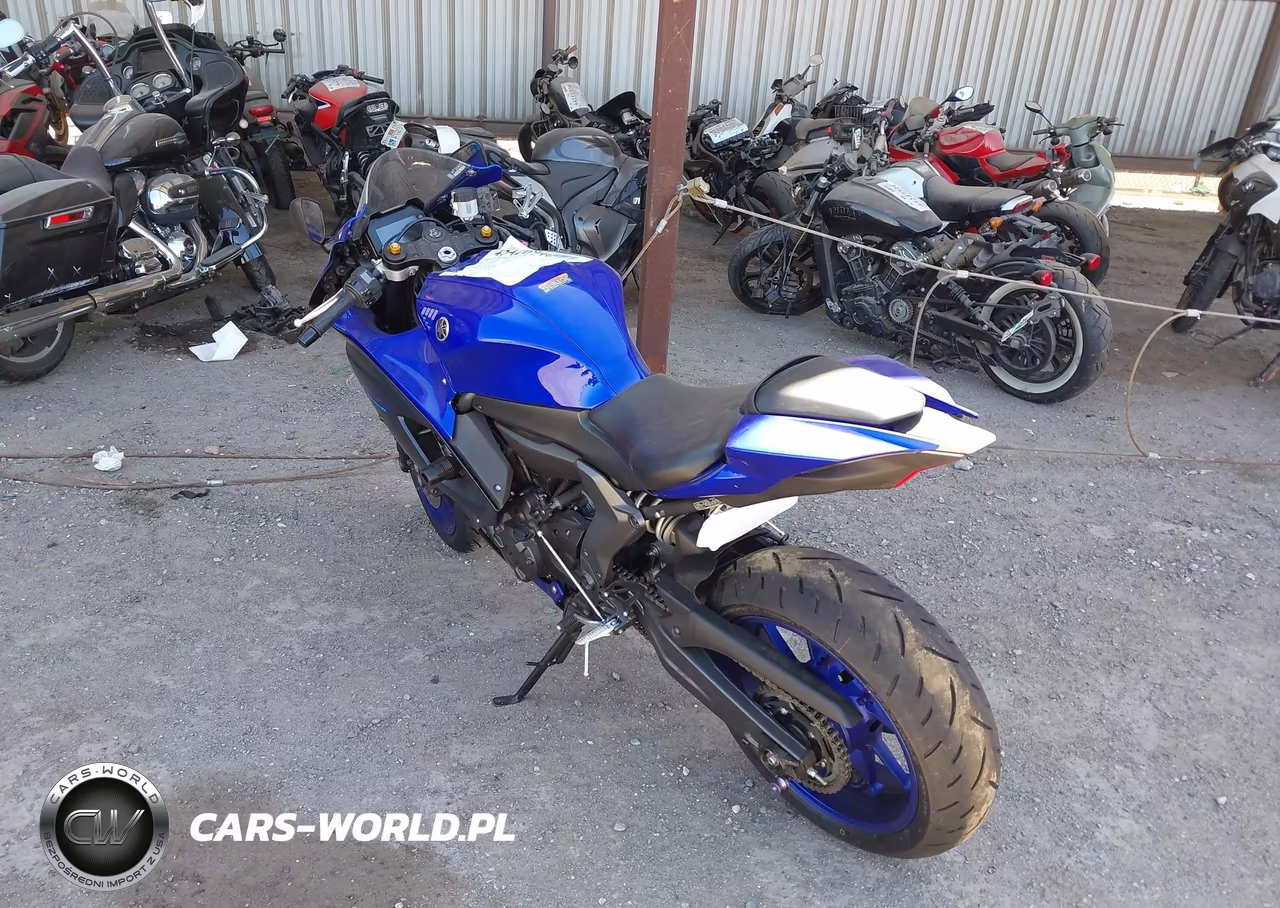 2022 Yamaha Yzfr7 VIN:JYARM38Y5NA000659 - 3