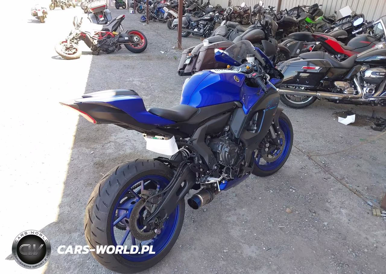 2022 Yamaha Yzfr7 VIN:JYARM38Y5NA000659 - 4