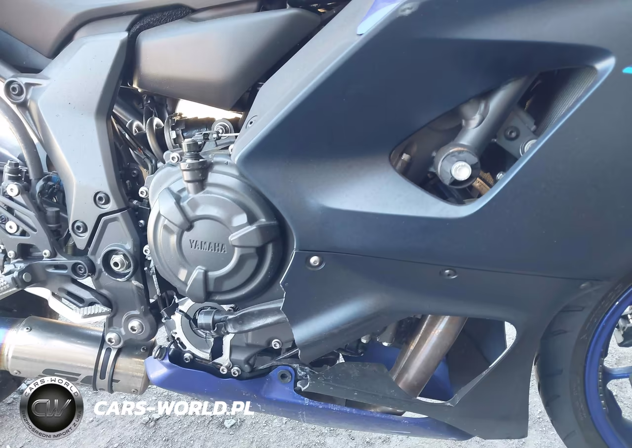 2022 Yamaha Yzfr7 VIN:JYARM38Y5NA000659 - 5