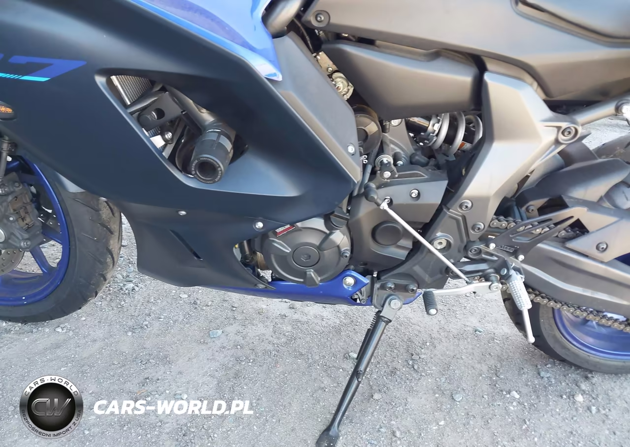 2022 Yamaha Yzfr7 VIN:JYARM38Y5NA000659 - 8