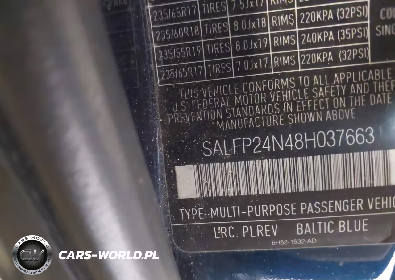 2008 Land Rover Lr2 Se VIN:SALFP24N48H037663 - 9