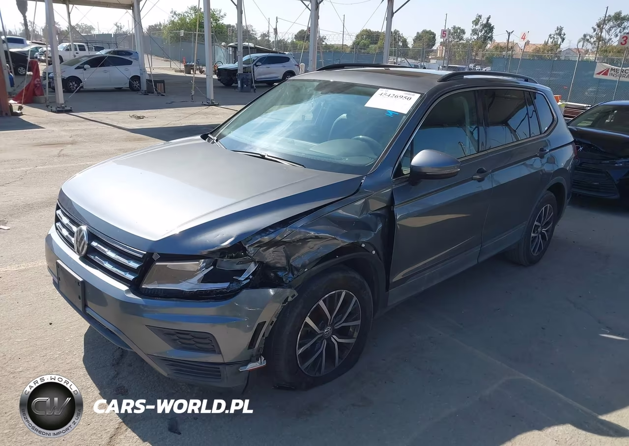 2019 Volkswagen Tiguan 2.0T Se-2.0T Sel-2.0T Sel R-Line-2.0T Sel R-Line Black VIN:3VV3B7AX3KM153985 - 2