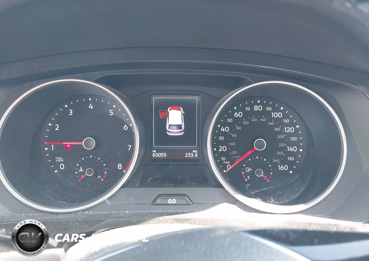 2019 Volkswagen Tiguan 2.0T Se-2.0T Sel-2.0T Sel R-Line-2.0T Sel R-Line Black VIN:3VV3B7AX3KM153985 - 7