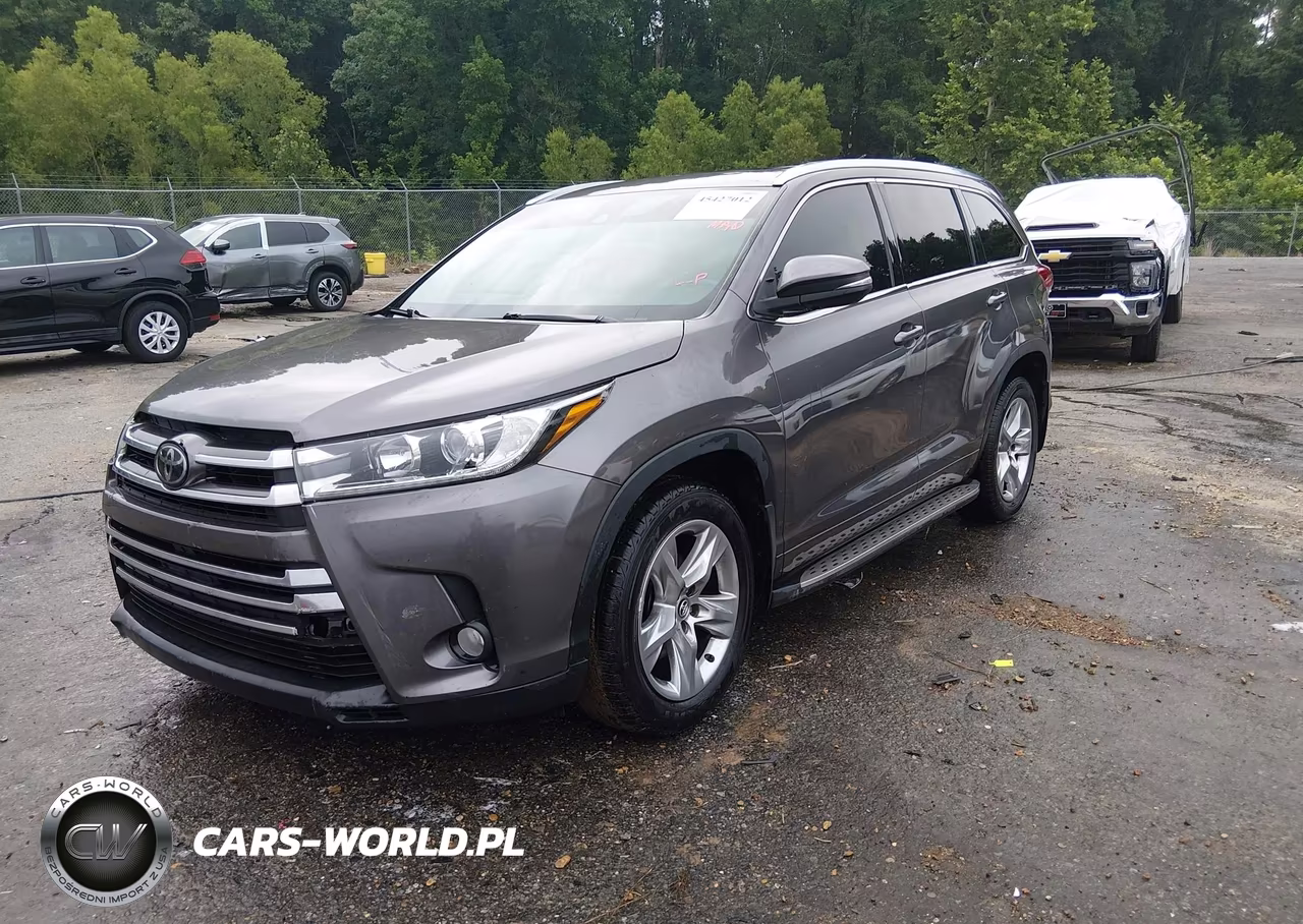 2017 Toyota Highlander Limited VIN:5TDYZRFH9HS193185 - 2