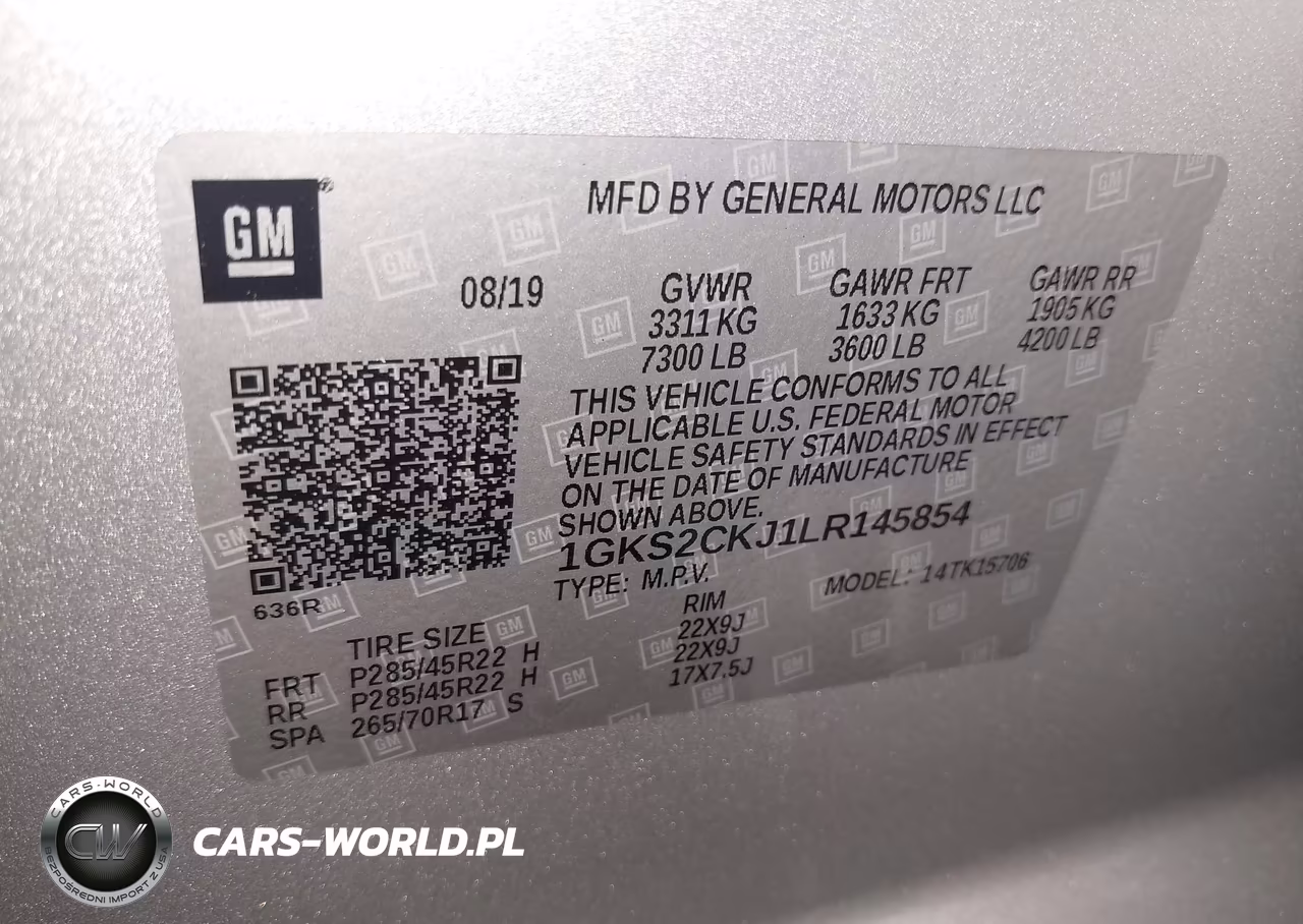 2020 GMC Yukon 4Wd Denali VIN:1GKS2CKJ1LR145854 - 9
