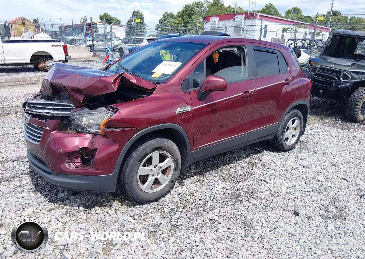 2016 Chevrolet Trax Ls VIN:3GNCJNSB7GL218429 - 2