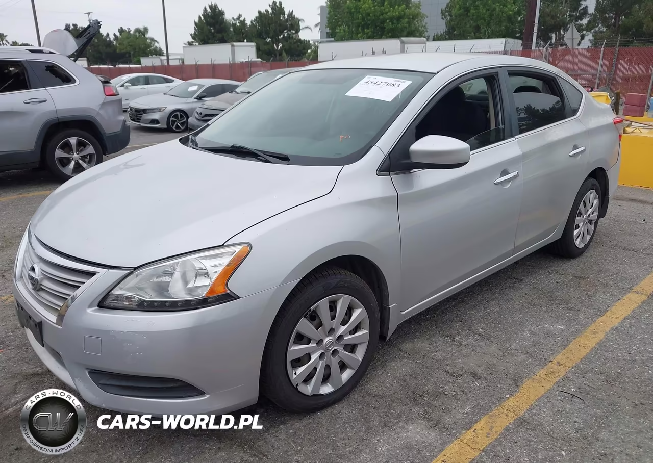 2014 Nissan Sentra Fe+ S-Fe+ Sv-S-Sl-Sr-Sv VIN:1N4AB7AP3EN852104 - 2