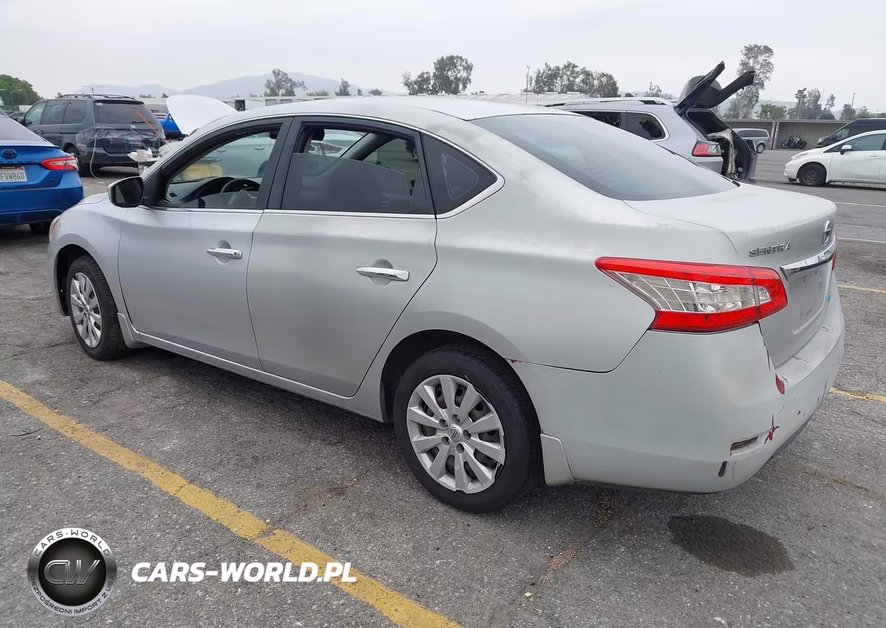 2014 Nissan Sentra Fe+ S-Fe+ Sv-S-Sl-Sr-Sv VIN:1N4AB7AP3EN852104 - 3