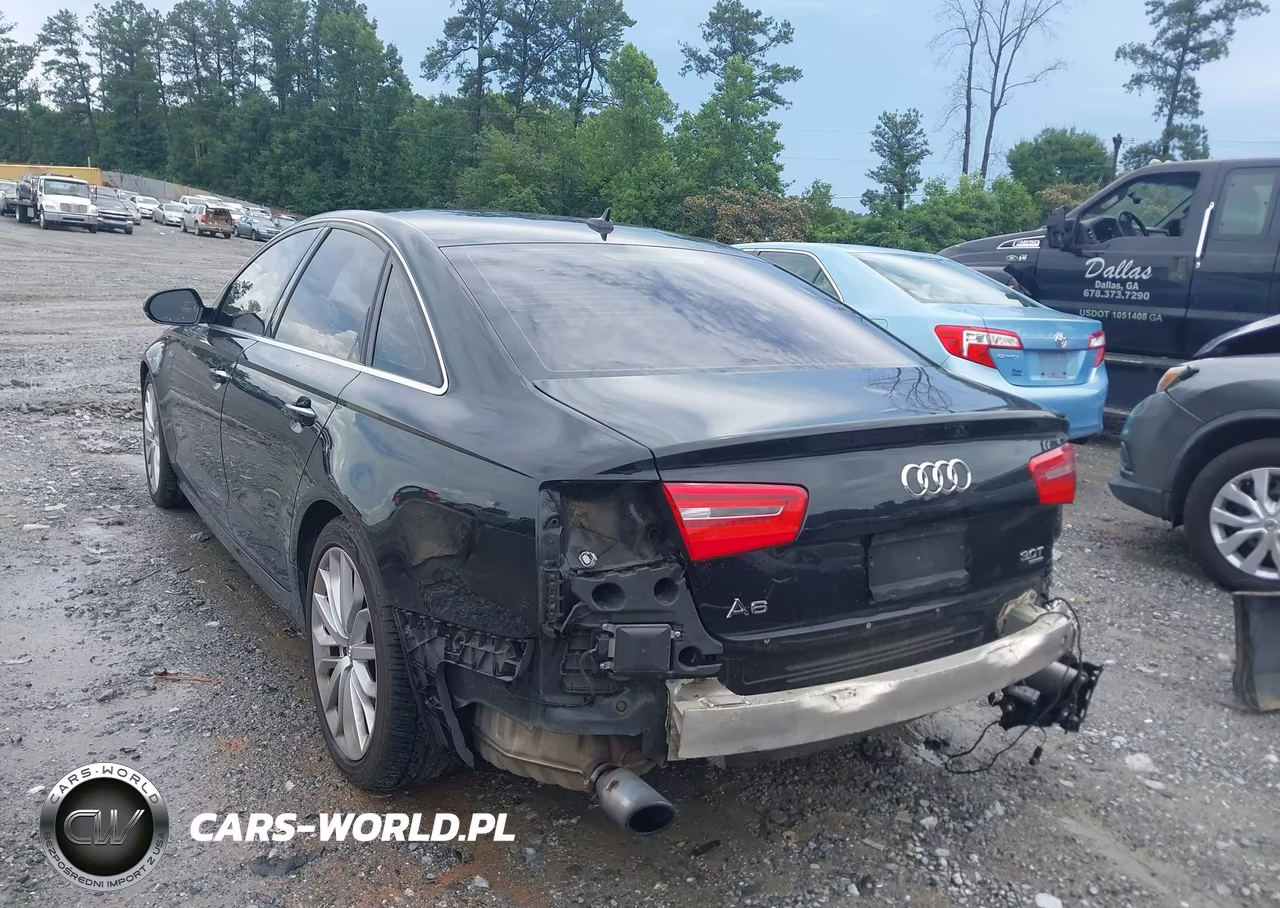 2012 Audi A6 3.0T Prestige VIN:WAUBGAFC0CN006557 - 3