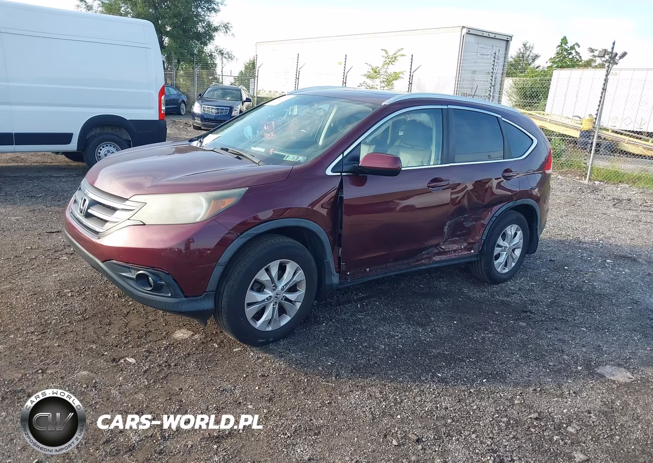 2014 Honda Cr-V Ex-L VIN:5J6RM4H78EL012823 - 2