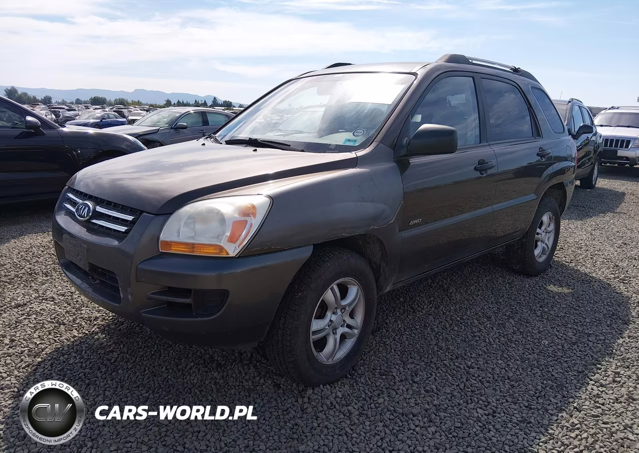 2007 Kia Sportage Lx V6 VIN:KNDJE723277348812 - 2