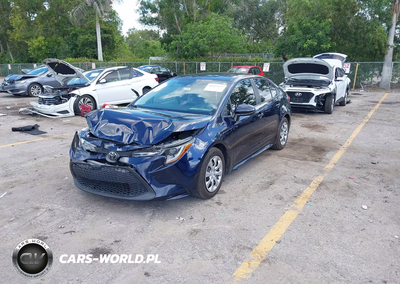 2020 Toyota Corolla Le VIN:5YFEPRAE1LP086123 - 2