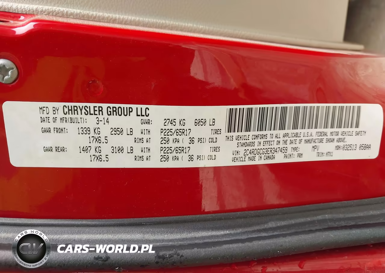2014 Dodge Grand Caravan Sxt VIN:2C4RDGCG3ER347459 - 9