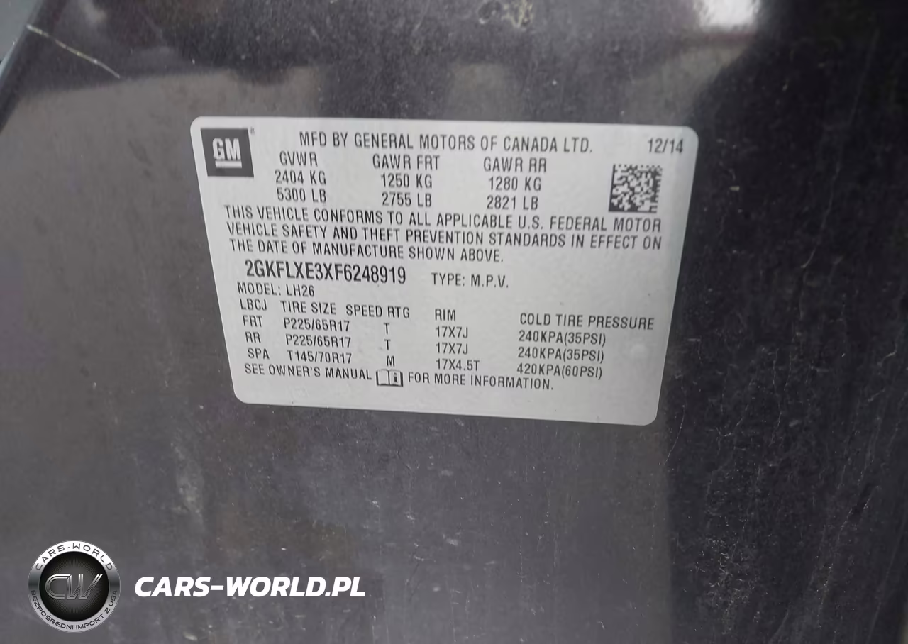 2015 GMC Terrain Slt-1 VIN:2GKFLXE3XF6248919 - 9